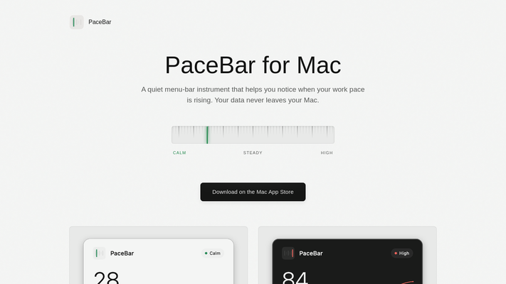 PaceBar